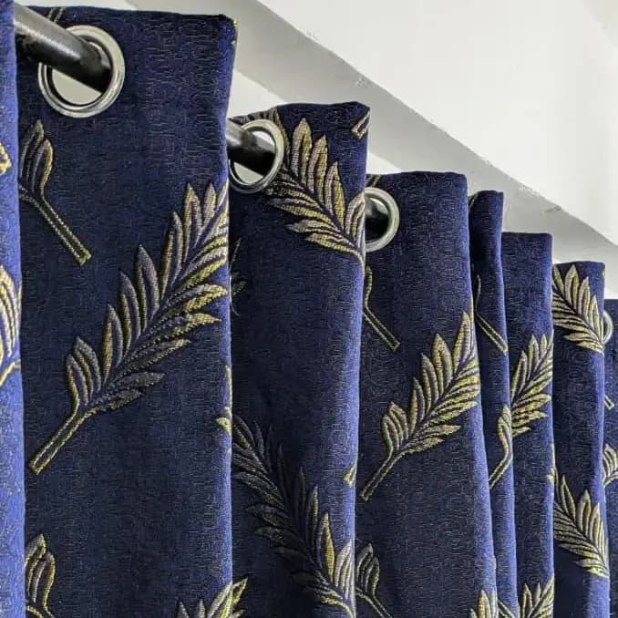 Jacquard Printed Indoor Home Curtains 1 Piece