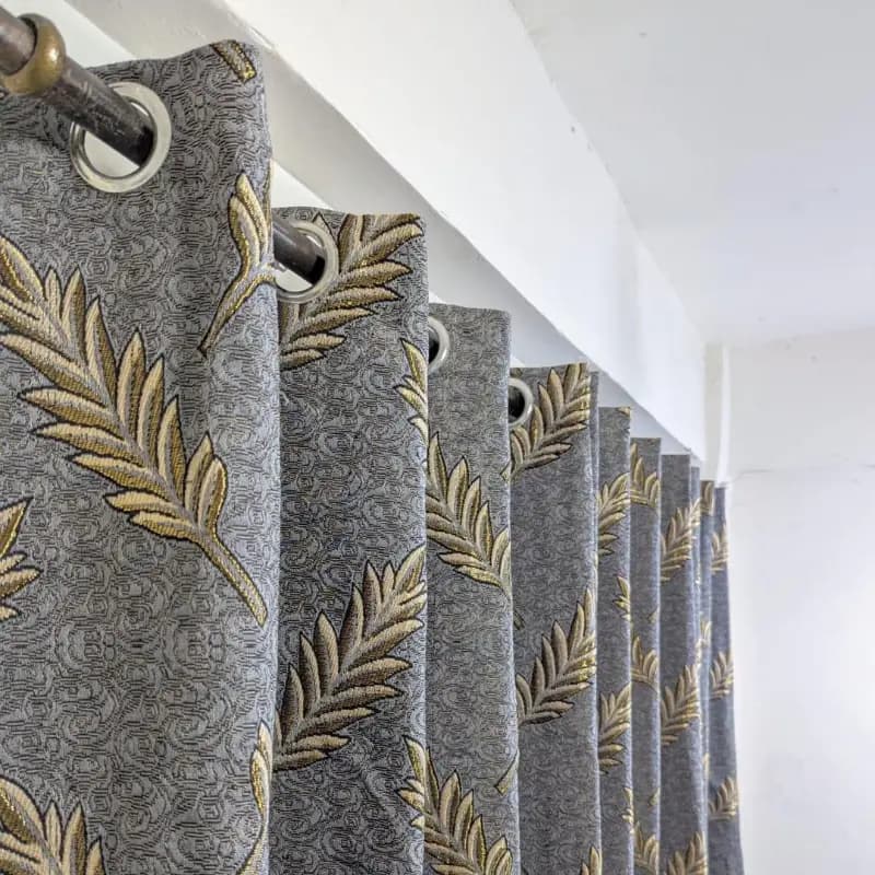 Jacquard Printed Indoor Home Curtains 1 Piece