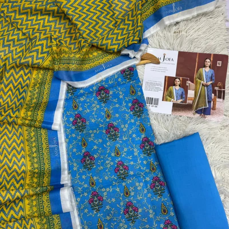 Asim Jofa Lawn 3 Piece Collection 2026