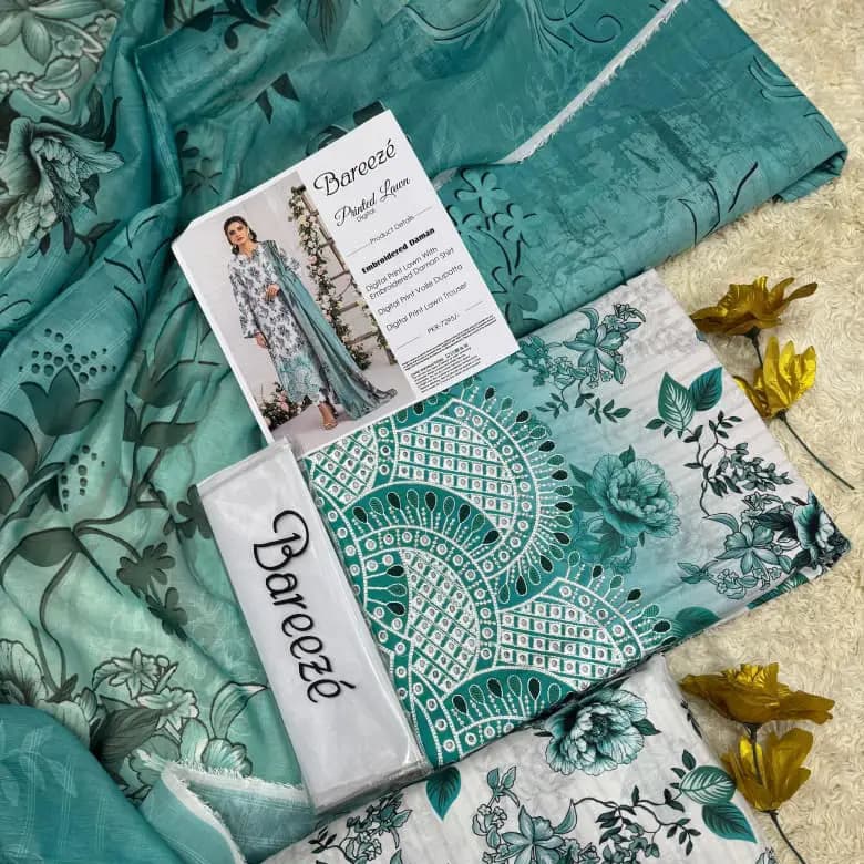 Bareeze  Lawn 3 Piece  COLLECTION 2026